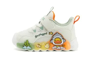 B.Duck Желтые утиные антиударные и дышащие повседневные ботинки kids'