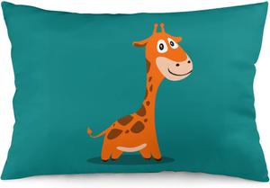 MaSiledy Подушка пояснильная прямоугольная с принтом жирафа Pattern-9
