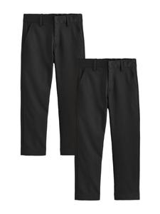 Next Обычные брюки черного цвета