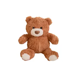 Плюшевая кукла Cartoon Bear высотой 26 см MAOGEGE, коричневый