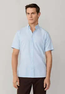 Окрашенная рубашка Hackett London, Oxford Blue