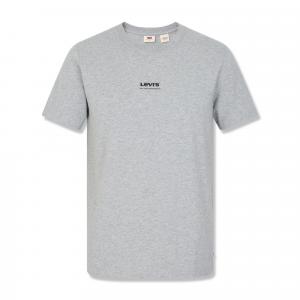 Levis Футболки унисекс, серые, с круглым вырезом
