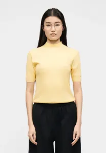 Базовая футболка с высоким воротником laya Officine Generale, Vanilla