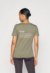 Футболка Salewa EAGLE , Faded Green/Green