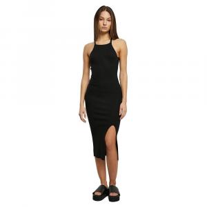 Платье миди Urban Classics Crossed Back Sleeveless, черный