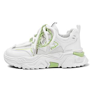 Нескользящие и дышащие низкие массивные кроссовки для мужчин Swinsger, White