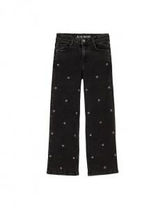 Джинсы с широкими штанинами WE Fashion, Black denim