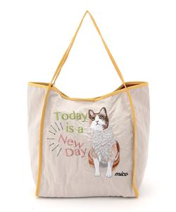 (L) Сумка-шоппер Cachecache / My Child с вышивкой