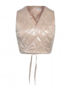 Кроп-топ Brunello Cucinelli, бежевый