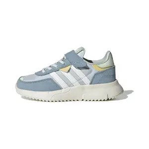 Детские повседневные кроссовки Retropy F2 для дошкольников Adidas Originals, синий/белый