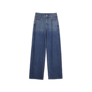 ELLE Джинсы женские синие Moderate Straight Fit