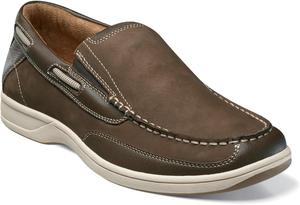 Мокасины Florsheim Lakeside Moc Toe Slip On для мужчин, коричневый
