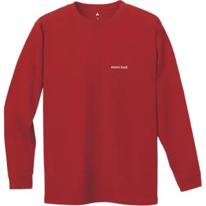 Футболка мужская Crew Neck MONTBELL, синий зеленый/bgn