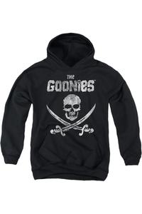 Толстовка с капюшоном The Goonies Flag 1 для детей Gildan, черный
