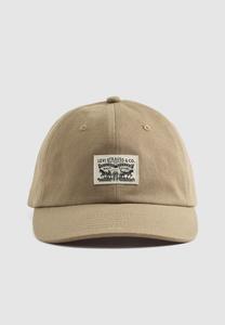 Бейсболка Levi's RELAXED DAD HERITAGE UNISEX, Fungi/Taupe