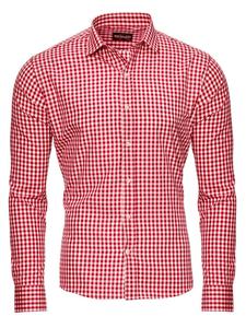 Рубашка RESLAD Hemd Vichy-Karo, красный
