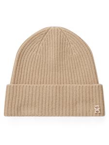 Шапка Tommy Hilfiger Th Cashmere AW0AW17772, бежевый