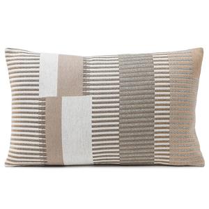 Наволочка Gözze Quantico, хлопок / полиэстер - серо-коричневый - 40 x 40 см