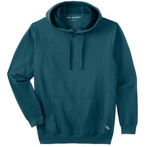 Мужская флисовая толстовка Kingsize Big & Tall KingSize, цвет Midnight Teal
