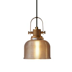 Подвесной светильник KOSILUM золотистого цвета, 22/14/22 см