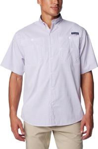 Мужская рубашка Columbia Super Tamiami с длинным рукавом, Sunset Red/Multi Gingham