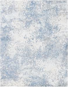 Ковер SAFAVIEH, 244 x 305 см, - коллекция Mirage - большой - Blue & Ivory, ручной вязки из шерсти и вискозы, идеально для гостиной, спальни, столовой (MIR642M)