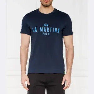 Футболка стандартного кроя La Martina, синий