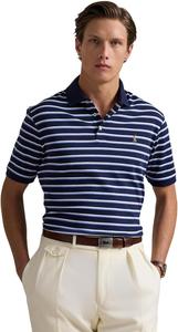 POLO RALPH LAUREN Мужская поло в классическом крое из мягкого хлопка в полоску, Refined Navy Multi