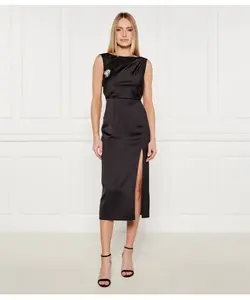 Атласное платье Liu Jo, черный