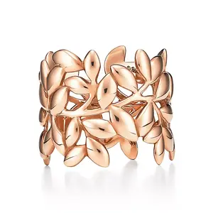 Кольцо Tiffany & Co. x Paloma Picasso Olive Leaf Band, розовое золото