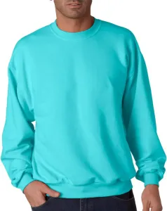 Jerzees 8 oz., 50/50 NuBlend Fleece Crew, SCUBA BLUE
