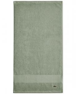 Антимикробное полотенце для рук Heritage из хлопка Supima, 40 см x 76 см Lacoste Home, Aloe, Hand Towels