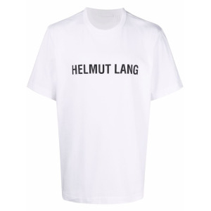 Helmut Lang футболка с логотипом, белый