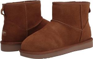 Женские ботильоны UGG Koola Mini зимние короткие, каштановый