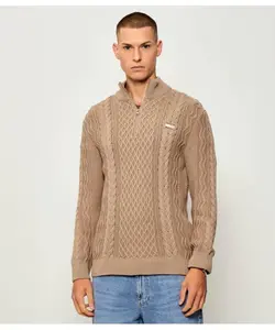 Свитер Slim fit Tommy Jeans, бежевый