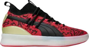 Кроссовки Puma Clyde Court London Calling, красный