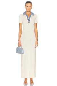 Платье макси Reye Ser.O.Ya, Eggshell & Coastline