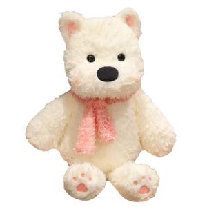 Плюшевая кукла милый шарф тибетская горная собака 50см/70см/90см высота Love of wormwood