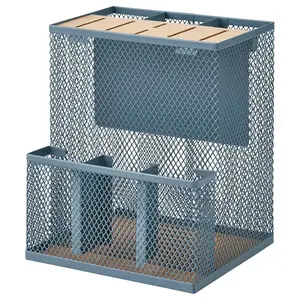 Подставка для ножей и кухонных принадлежностей Ikea Vimpelfisk, бамбук/серый антрацит