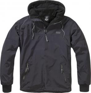 Куртка Brandit Luke Windbreaker с капюшоном, черный