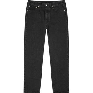 Vetements Джинсы Unisex Black Moderate Straight Fit