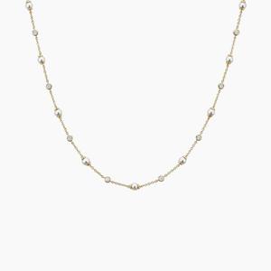 Ожерелье Athena Premium Akoya из культивированного жемчуга и бриллиантов Brilliant Earth