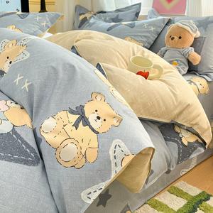 Antarctic Комплект постельного белья из 100% хлопка (простыня 150 см, пододеяльник 200х230 см), цвет Starry Sky Baby