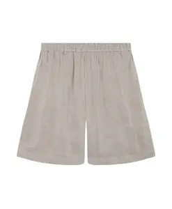 Полосатые шорты из льна и шелка Cortana, мультиколор