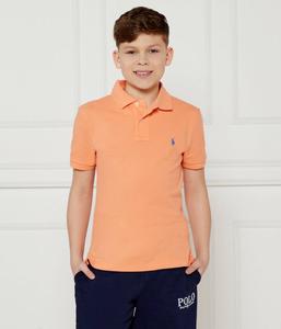 Рубашка поло Slim fit Polo Ralph Lauren, оранжевый