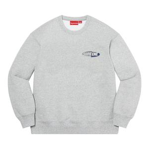 Толстовка Supreme 212 Crewneck Heather Grey, серый
