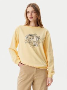 Толстовка обычного кроя ERJFT04963 Roxy, желтый