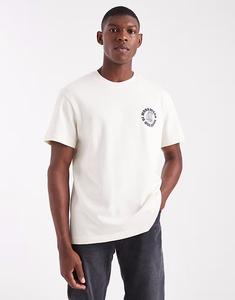 Футболка с логотипом Workwear цвета кремовый Lee