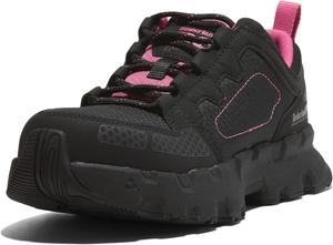 Timberland PRO женские рабочие кроссовки Powertrain Ev Composite Safety Toe, Black/Pink