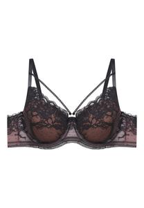 Бюстгальтер на косточках INTONATION ESOTIQ, черный